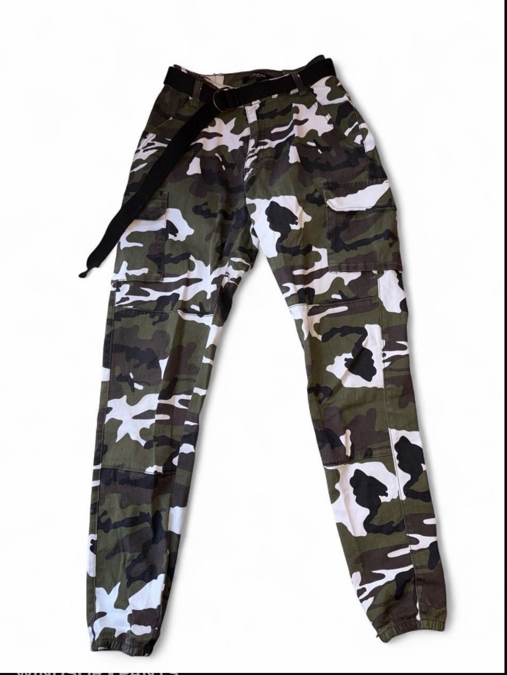 Camo Cargo Pants - Green Camo